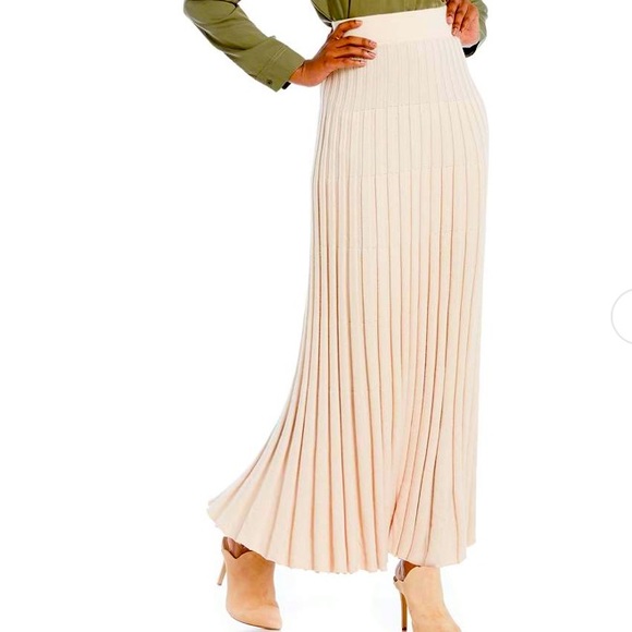 🖤Gianni Bini🖤Kay Accordion Pleated A-LineSkirt🖤 - Picture 7 of 7